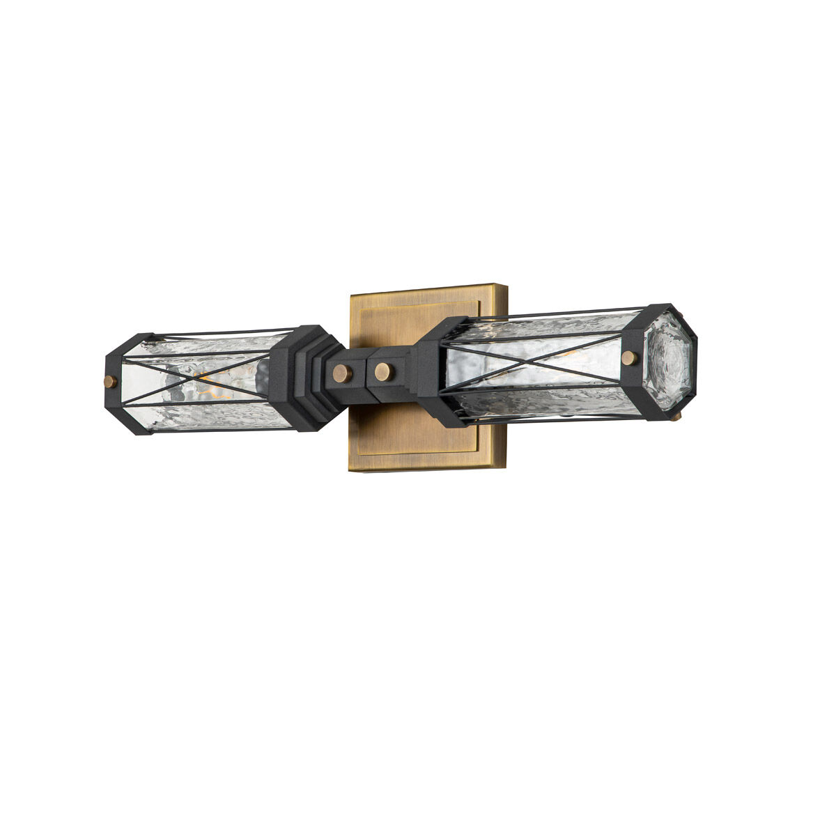 Abbey 2 Light 6 inch Weather Zinc+ ATB Bath Light Wall Light